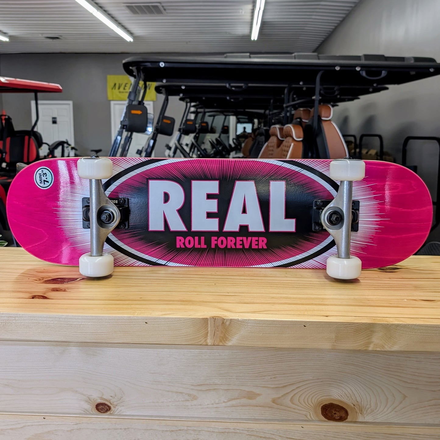 Real Eclipse Oval Mini Complete Skateboard 7.30