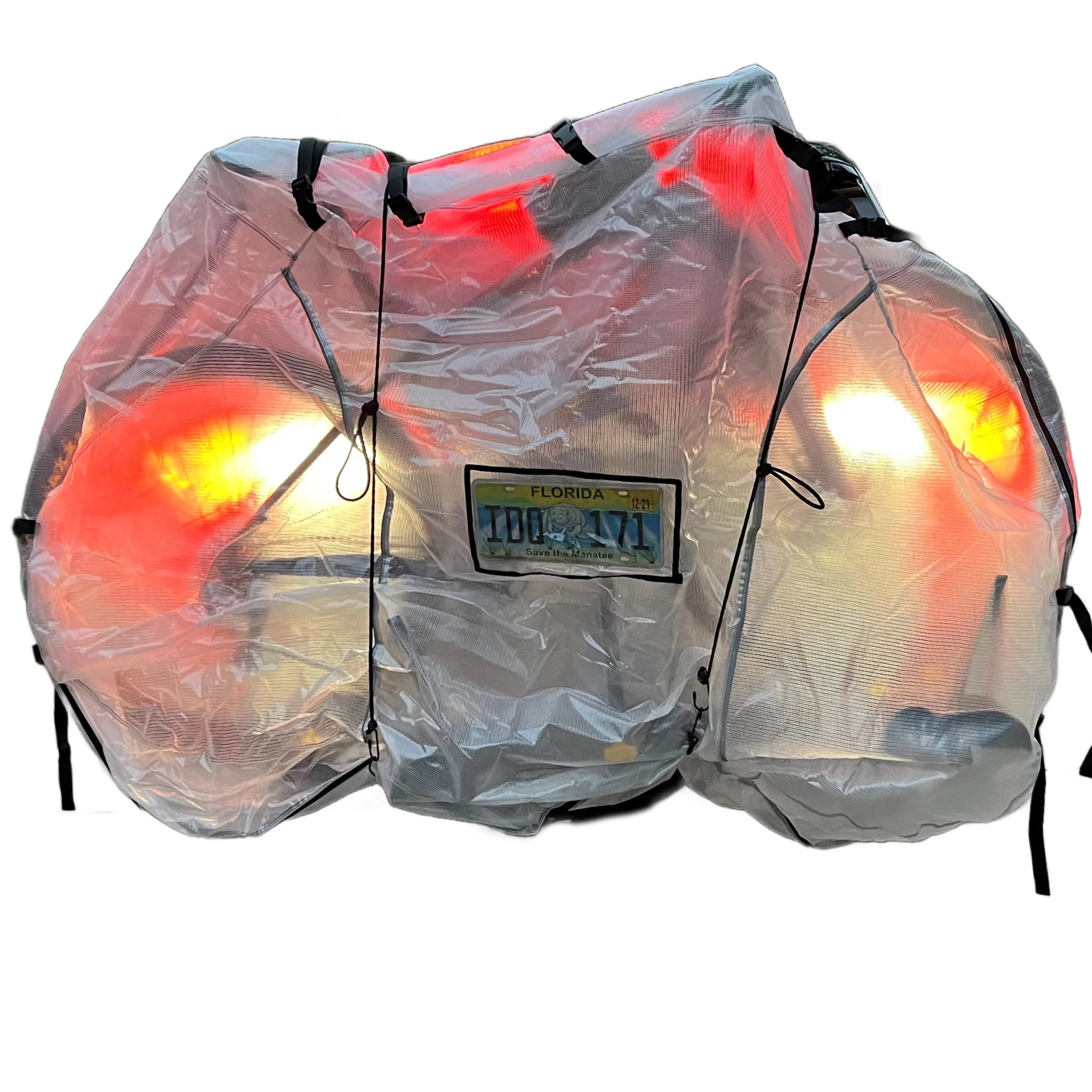 BiKase Dual or Single Bike Cover - Clear
