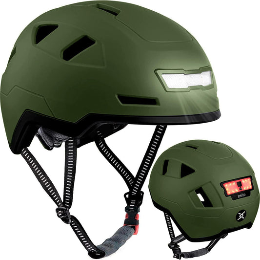 XNITO Bike Helmet - Moss Green