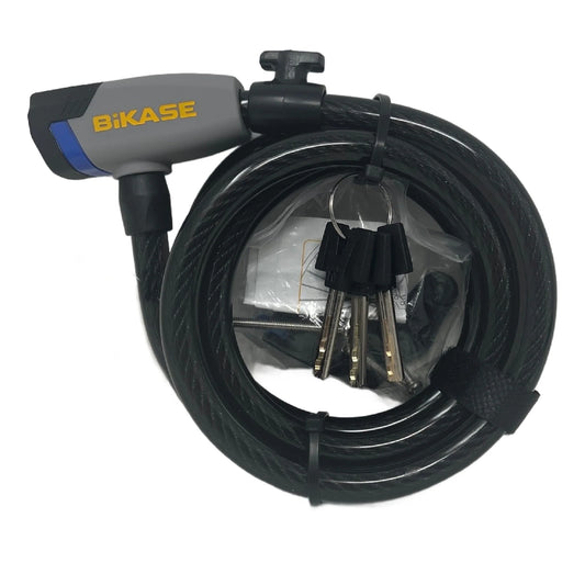 BiKase CoilKASE KeyMAX Bike Lock